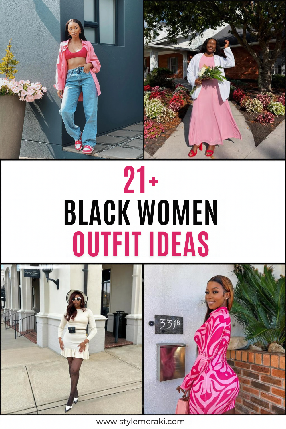 20+ High-Fashion Black Women Outfit Ideas To Upgrade Your Wardrobe